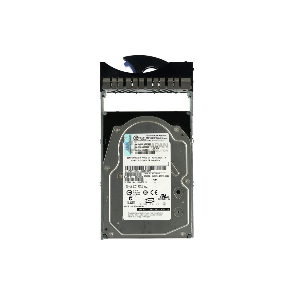 39R7348 IBM HDD 73GB 15K SAS 3G 3.5" LFF HOT-SWAP